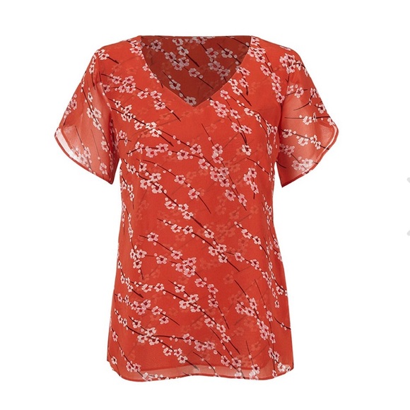 Split Sleeve Top - Picture 1 of 2